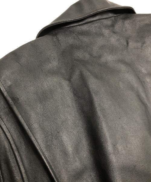 GIGA（ギガ）GIGA (ギガ) ダブルライダースジャケット ブラック サイズ:XLの古着・服飾アイテム