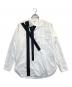 Yohji Yamamoto pour homme（ヨウジヤマモト プールオム）の古着「パッチデザインシャツ」｜ホワイト