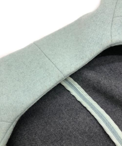 ENFOLD（エンフォルド）ENFOLD (エンフォルド) メルトンリバークロップドジャケット ミントグリーン サイズ:38の古着・服飾アイテム