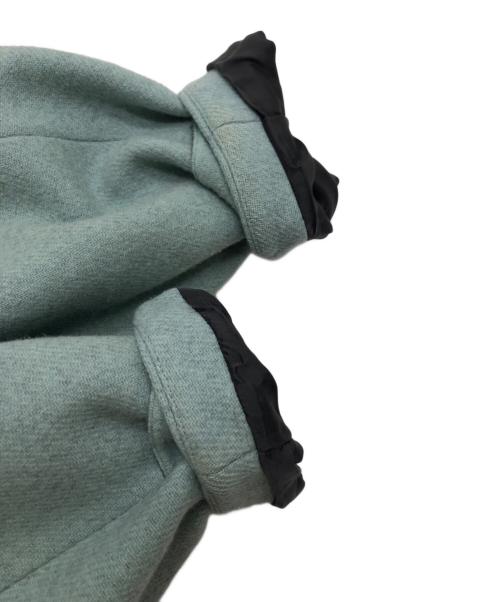 ENFOLD（エンフォルド）ENFOLD (エンフォルド) メルトンリバークロップドジャケット ミントグリーン サイズ:38の古着・服飾アイテム