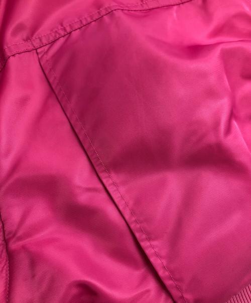 MAISON SPECIAL（メゾンスペシャル）MAISON SPECIAL (メゾンスペシャル) Reversible Nylon Over MA-1 ピンク サイズ:FREEの古着・服飾アイテム