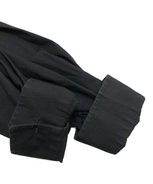 tricot COMME des GARCONS（トリココムデギャルソン）tricot COMME des GARCONS (トリココムデギャルソン) ギャザーシャツ ブラック サイズ:Mの古着・服飾アイテム