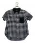 tricot COMME des GARCONS（トリココムデギャルソン）の古着「チェックシャツ」｜ブラック