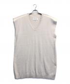 Maison Margielaメゾンマルジェラ）の古着「アウトラインニットドレス」｜アイボリー