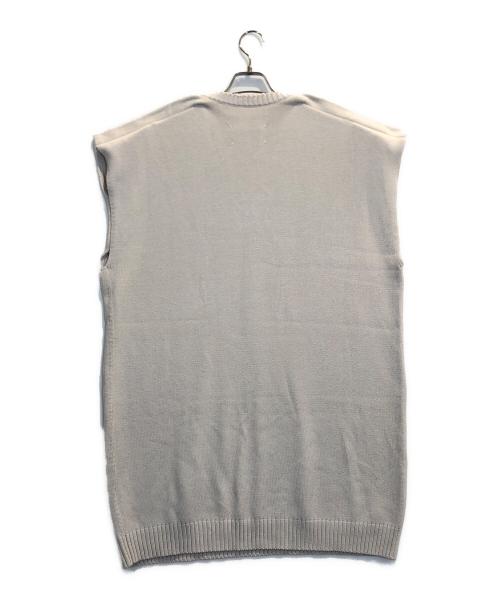 Maison Margiela（メゾンマルジェラ）Maison Margiela (メゾンマルジェラ) アウトラインニットドレス アイボリー サイズ:1の古着・服飾アイテム