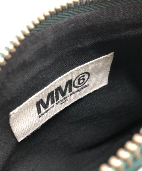 MM6 Maison Margiela（エムエムシックスメゾンマルジェラ）MM6 Maison Margiela (エムエムシックスメゾンマルジェラ) レザーショルダーバッグ グリーン サイズ:表記なしの古着・服飾アイテム
