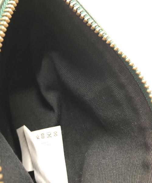 MM6 Maison Margiela（エムエムシックスメゾンマルジェラ）MM6 Maison Margiela (エムエムシックスメゾンマルジェラ) レザーショルダーバッグ グリーン サイズ:表記なしの古着・服飾アイテム