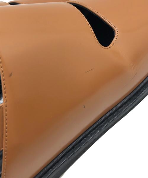 MARNI（マルニ）MARNI (マルニ) FUSSBETT SANDAL ブラウン サイズ:サイズ41(25.5CM)の古着・服飾アイテム