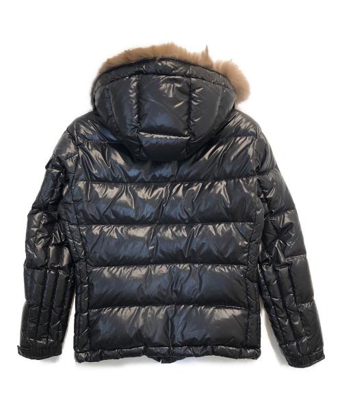 BLACK LABEL CRESTBRIDGE（ブラックレーベル クレストブリッジ）BLACK LABEL CRESTBRIDGE (ブラックレーベル クレストブリッジ) ファーダウンジャケット ブラック サイズ:Mの古着・服飾アイテム