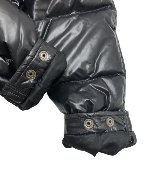 BLACK LABEL CRESTBRIDGE（ブラックレーベル クレストブリッジ）BLACK LABEL CRESTBRIDGE (ブラックレーベル クレストブリッジ) ファーダウンジャケット ブラック サイズ:Mの古着・服飾アイテム