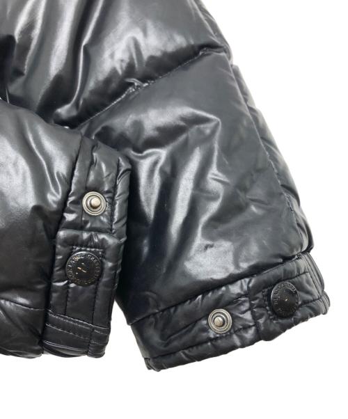 BLACK LABEL CRESTBRIDGE（ブラックレーベル クレストブリッジ）BLACK LABEL CRESTBRIDGE (ブラックレーベル クレストブリッジ) ファーダウンジャケット ブラック サイズ:Mの古着・服飾アイテム