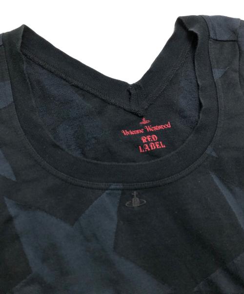 Vivienne Westwood RED LABEL（ヴィヴィアンウエストウッドレッドレーベル）Vivienne Westwood RED LABEL (ヴィヴィアンウエストウッドレッドレーベル) 半袖ワンピース ブラック サイズ:２の古着・服飾アイテム