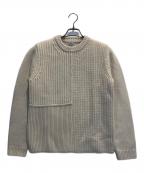 totemeトーテム）の古着「MULTI RIB WOOL KNIT」｜ホワイト