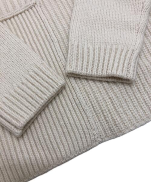 toteme（トーテム）toteme (トーテム) MULTI RIB WOOL KNIT ホワイト サイズ:XSの古着・服飾アイテム