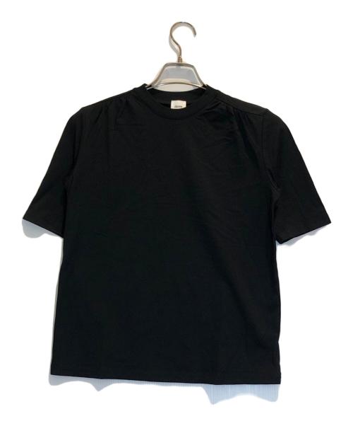 deres（デレス）deres (デレス) クルーネックTシャツ ブラック サイズ:F 未使用品の古着・服飾アイテム