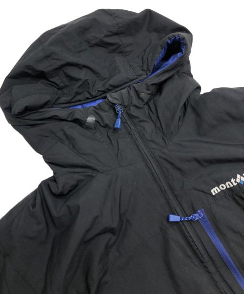mont-bell（モンベル）mont-bell (モンベル) コロラドパーカ ブラック×ブルー サイズ:Ｓの古着・服飾アイテム