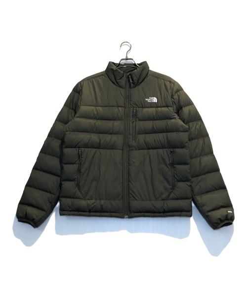 THE NORTH FACE（ザ ノース フェイス）THE NORTH FACE (ザ ノース フェイス) ダウンジャケット グリーン サイズ:Lの古着・服飾アイテム