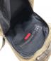 中古・古着 VALENTINO (ヴァレンティノ) ロゴ バックパック カーキ：25000円