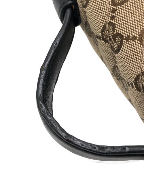 GUCCI（グッチ）GUCCI (グッチ) GGマーモントミニトップハンドルバッグ ベージュ サイズ:表記なしの古着・服飾アイテム