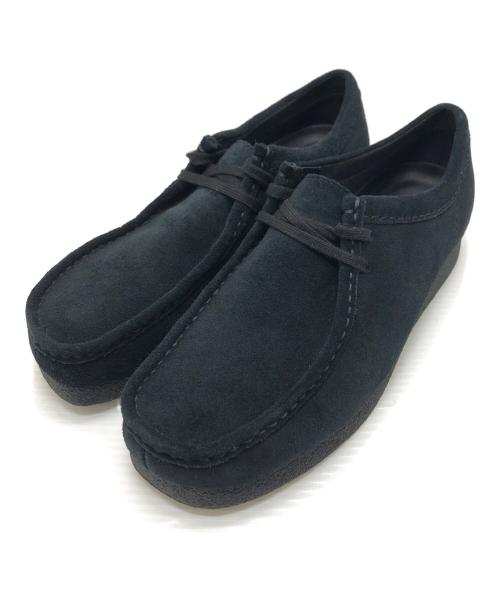 CLARKS（クラークス）CLARKS (クラークス) Wallabee ブラック サイズ:25.5CMの古着・服飾アイテム