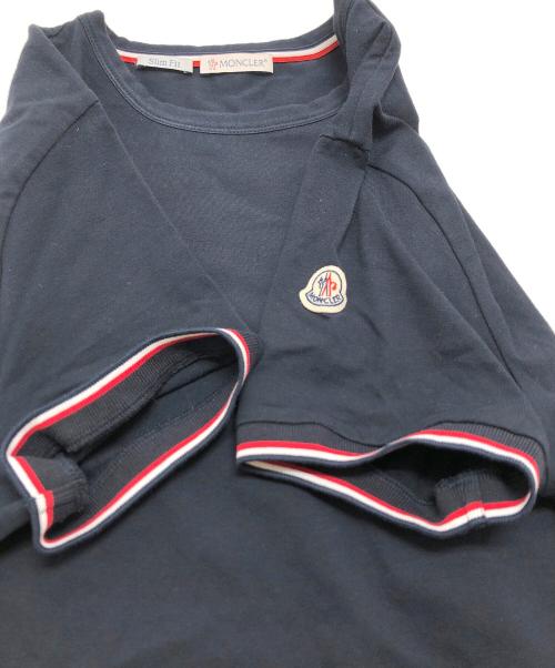 MONCLER（モンクレール）MONCLER (モンクレール) Tシャツ ネイビー サイズ:Sの古着・服飾アイテム