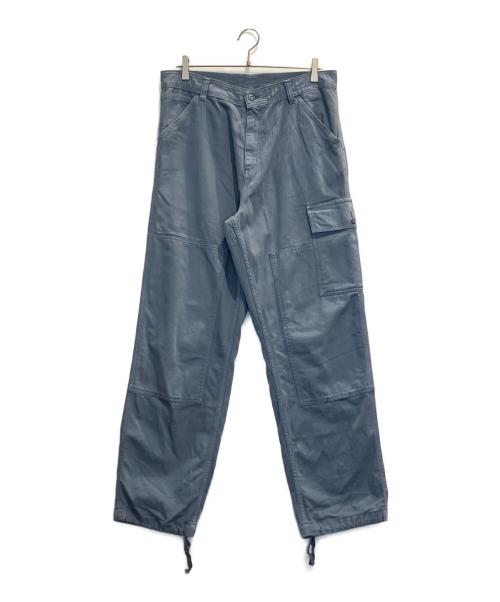 CarHartt（カーハート）CarHartt (カーハート) ダブルニーカーゴパンツ ブルー サイズ:32/32(M~Lサイズ相当)の古着・服飾アイテム