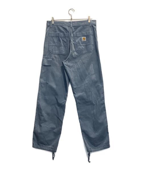 CarHartt（カーハート）CarHartt (カーハート) ダブルニーカーゴパンツ ブルー サイズ:32/32(M~Lサイズ相当)の古着・服飾アイテム