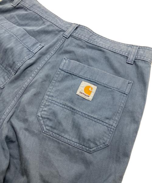 CarHartt（カーハート）CarHartt (カーハート) ダブルニーカーゴパンツ ブルー サイズ:32/32(M~Lサイズ相当)の古着・服飾アイテム