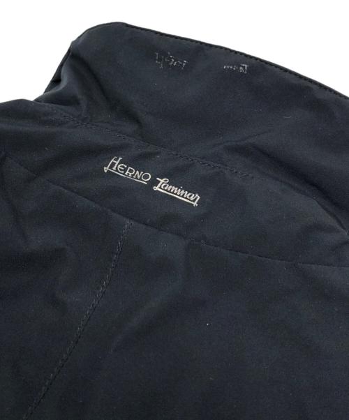 HERNO（ヘルノ）HERNO (ヘルノ) Laminar GORE-TEX ステンカラー ダウン コート ブラック サイズ:50の古着・服飾アイテム
