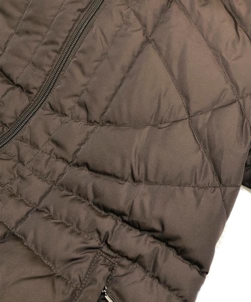 MONCLER（モンクレール）MONCLER (モンクレール) ダウンコート ブラウンの古着・服飾アイテム
