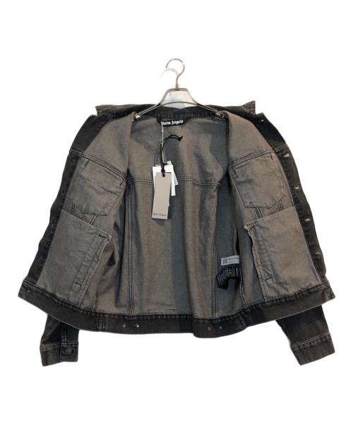 Palm Angels（パーム エンジェルス）Palm Angels (パーム エンジェルス) Shoulder Logo Denim Jacket ブラック サイズ:XSの古着・服飾アイテム