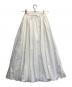 CADUNE（カデュネ）の古着「バルーンゴムスカート」｜ホワイト