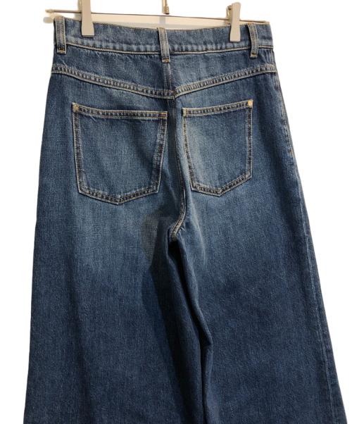 CHANEL（シャネル）CHANEL (シャネル) クロップドデニムパンツ インディゴ サイズ:34の古着・服飾アイテム