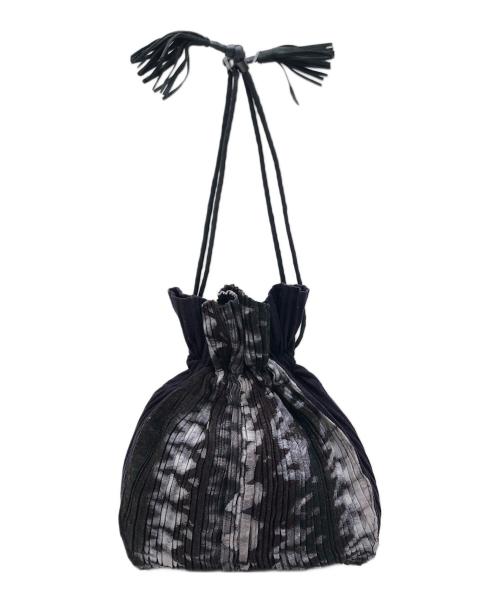 PLEATS PLEASE（プリーツプリーズ）PLEATS PLEASE (プリーツプリーズ) 巾着バッグ マルチカラーの古着・服飾アイテム