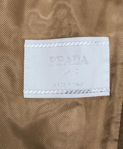 PRADA（プラダ）PRADA (プラダ) チェスターコート ベージュ サイズ:52の古着・服飾アイテム