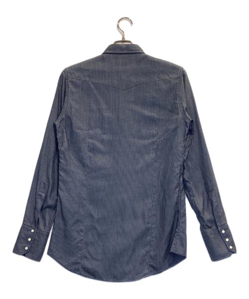DSQUARED2（ディースクエアード）DSQUARED2 (ディースクエアード) ウエスタンシャツ ネイビー サイズ:46の古着・服飾アイテム