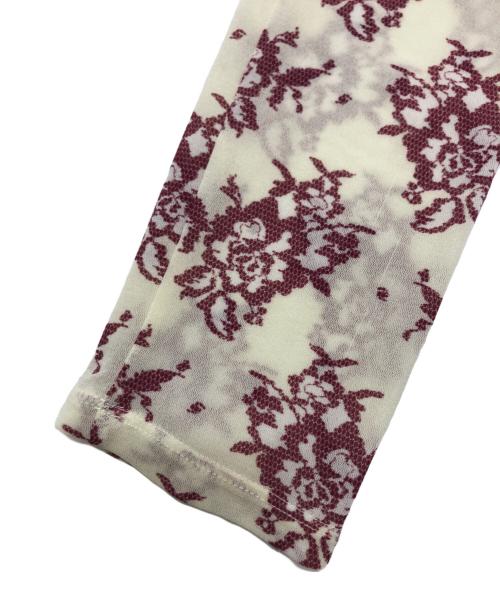 ISSEY MIYAKE FETE（イッセイミヤケフェット）ISSEY MIYAKE FETE (イッセイミヤケフェット) 総柄カットソー ベージュ サイズ:02の古着・服飾アイテム