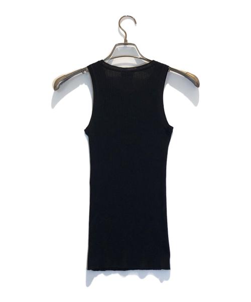 CHANEL（シャネル）CHANEL (シャネル) リブタンクトップ ネイビー サイズ:38の古着・服飾アイテム