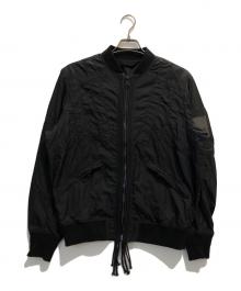 DIESEL（ディーゼル）の古着「ナイロンジャケット」｜ブラック