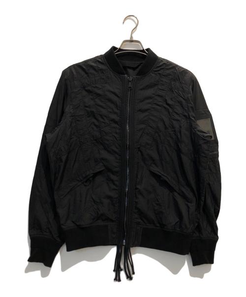 DIESEL（ディーゼル）DIESEL (ディーゼル) ナイロンジャケット ブラック サイズ:Ｓ 未使用品の古着・服飾アイテム