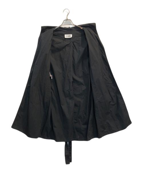 MM6 Maison Margiela（エムエムシックスメゾンマルジェラ）MM6 Maison Margiela (エムエムシックスメゾンマルジェラ) バックスリットコート ブラック サイズ:36の古着・服飾アイテム