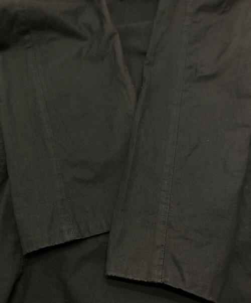 MM6 Maison Margiela（エムエムシックスメゾンマルジェラ）MM6 Maison Margiela (エムエムシックスメゾンマルジェラ) バックスリットコート ブラック サイズ:36の古着・服飾アイテム