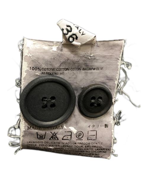 MM6 Maison Margiela（エムエムシックスメゾンマルジェラ）MM6 Maison Margiela (エムエムシックスメゾンマルジェラ) バックスリットコート ブラック サイズ:36の古着・服飾アイテム