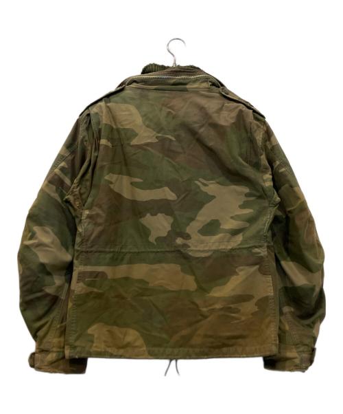 Abercrombie & Fitch（アバクロンビー アンド フィッチ）Abercrombie & Fitch (アバクロンビー アンド フィッチ) M65ミリタリージャケット グリーン サイズ:XLの古着・服飾アイテム