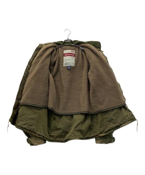 Abercrombie & Fitch（アバクロンビー アンド フィッチ）Abercrombie & Fitch (アバクロンビー アンド フィッチ) M65ミリタリージャケット グリーン サイズ:XLの古着・服飾アイテム