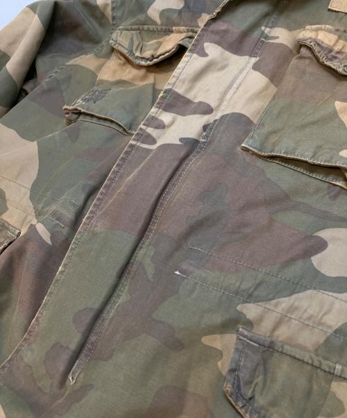 Abercrombie & Fitch（アバクロンビー アンド フィッチ）Abercrombie & Fitch (アバクロンビー アンド フィッチ) M65ミリタリージャケット グリーン サイズ:XLの古着・服飾アイテム