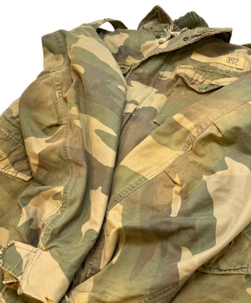 Abercrombie & Fitch（アバクロンビー アンド フィッチ）Abercrombie & Fitch (アバクロンビー アンド フィッチ) M65ミリタリージャケット グリーン サイズ:XLの古着・服飾アイテム