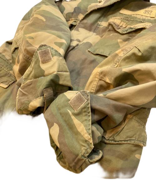 Abercrombie & Fitch（アバクロンビー アンド フィッチ）Abercrombie & Fitch (アバクロンビー アンド フィッチ) M65ミリタリージャケット グリーン サイズ:XLの古着・服飾アイテム