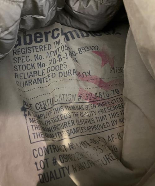 Abercrombie & Fitch（アバクロンビー アンド フィッチ）Abercrombie & Fitch (アバクロンビー アンド フィッチ) M65ミリタリージャケット グリーン サイズ:XLの古着・服飾アイテム