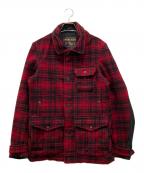 WOOLRICHウールリッチ）の古着「マッキ-ノジャケット」｜レッド